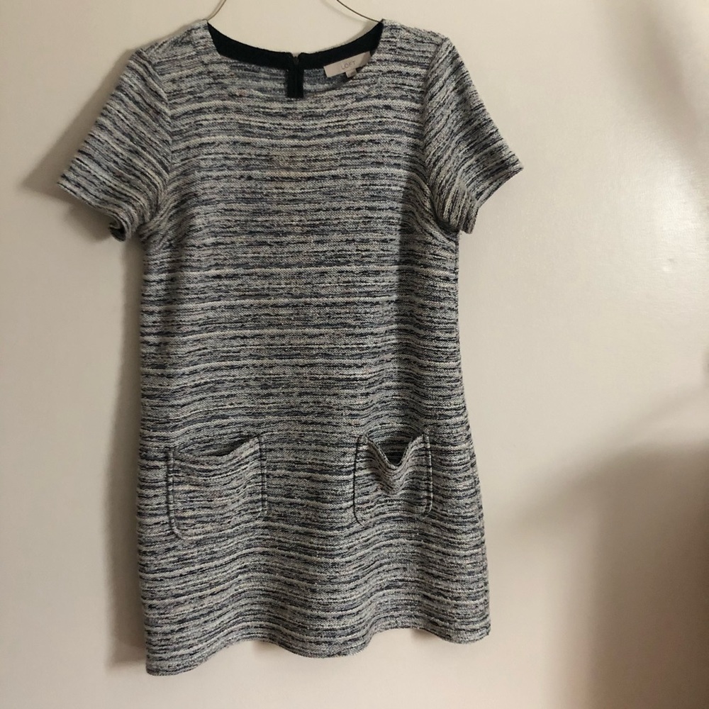 Loft tweed dress